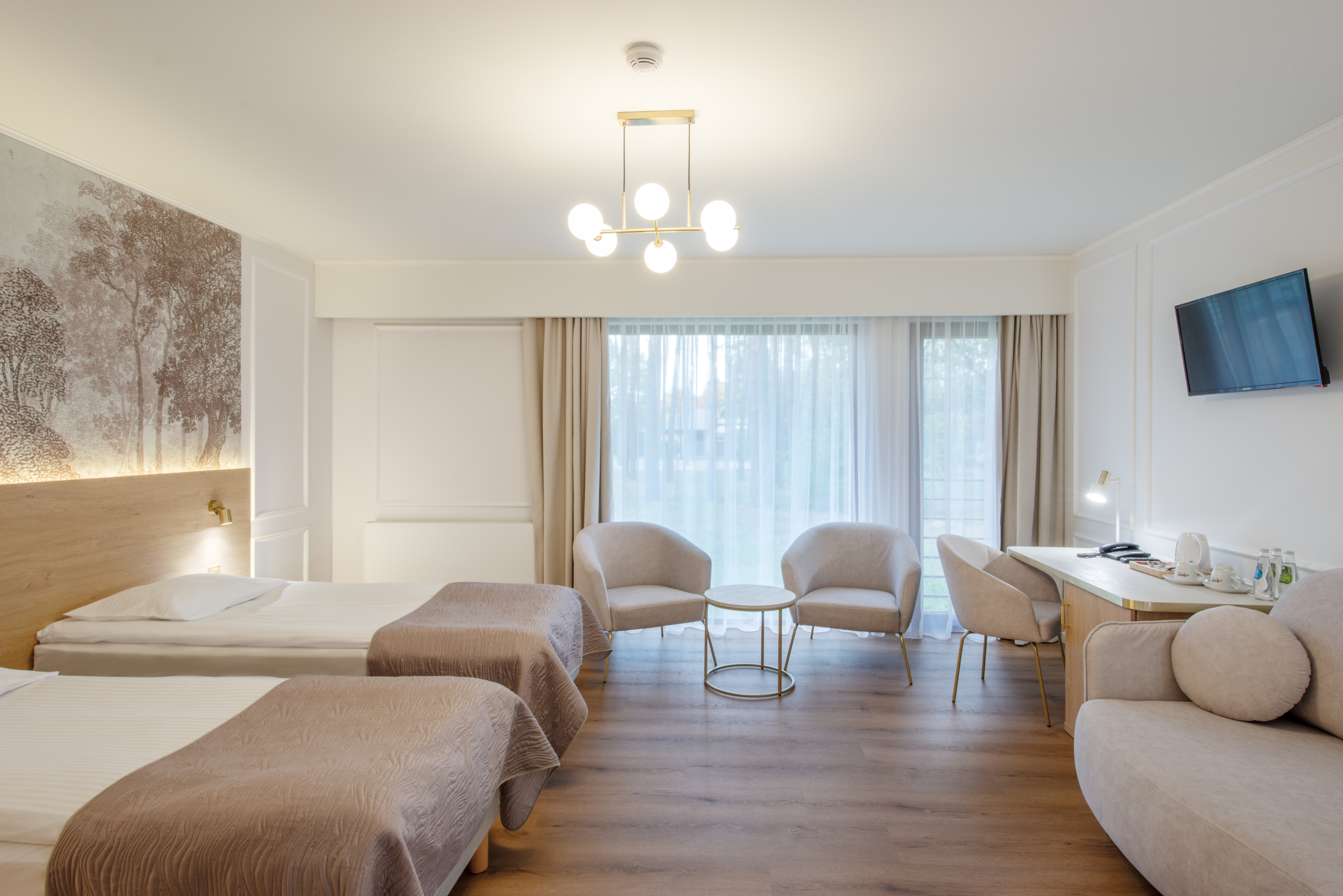 Pokój TWN SUPERIOR – dwuosobowy z rozkładaną sofą